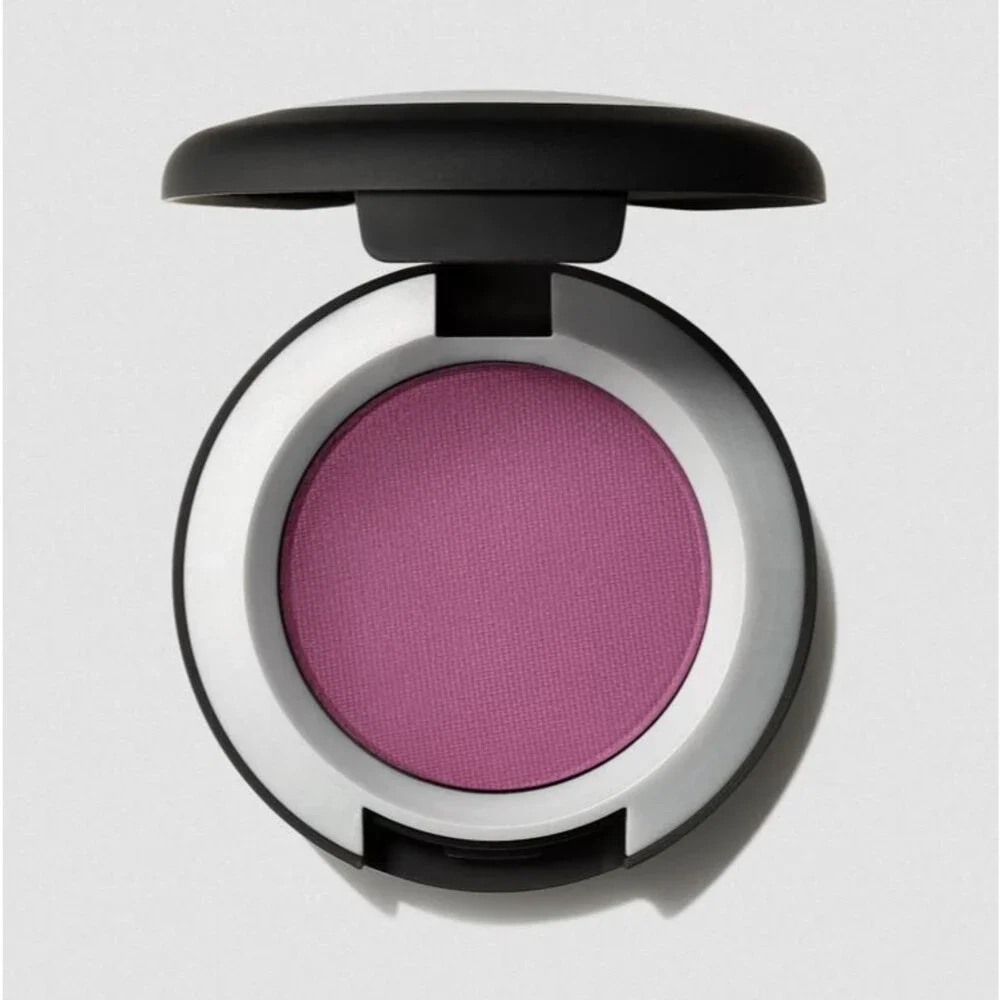 MAC P for POTENT  Eye Shadow ~ Powder Kiss  ~Deep Plum Purple Matte ~ NIB
